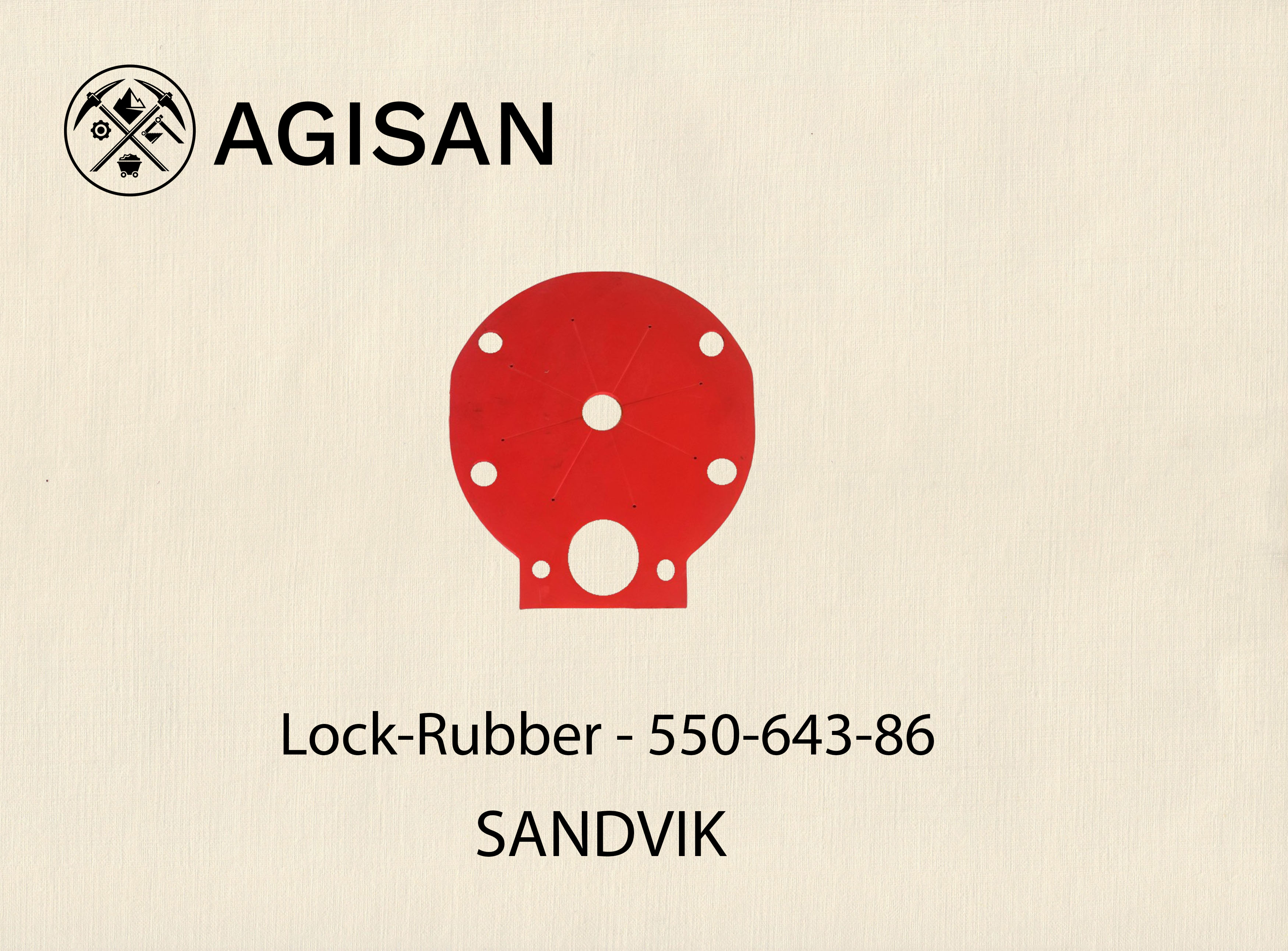 Lock Rubber 550 643 86