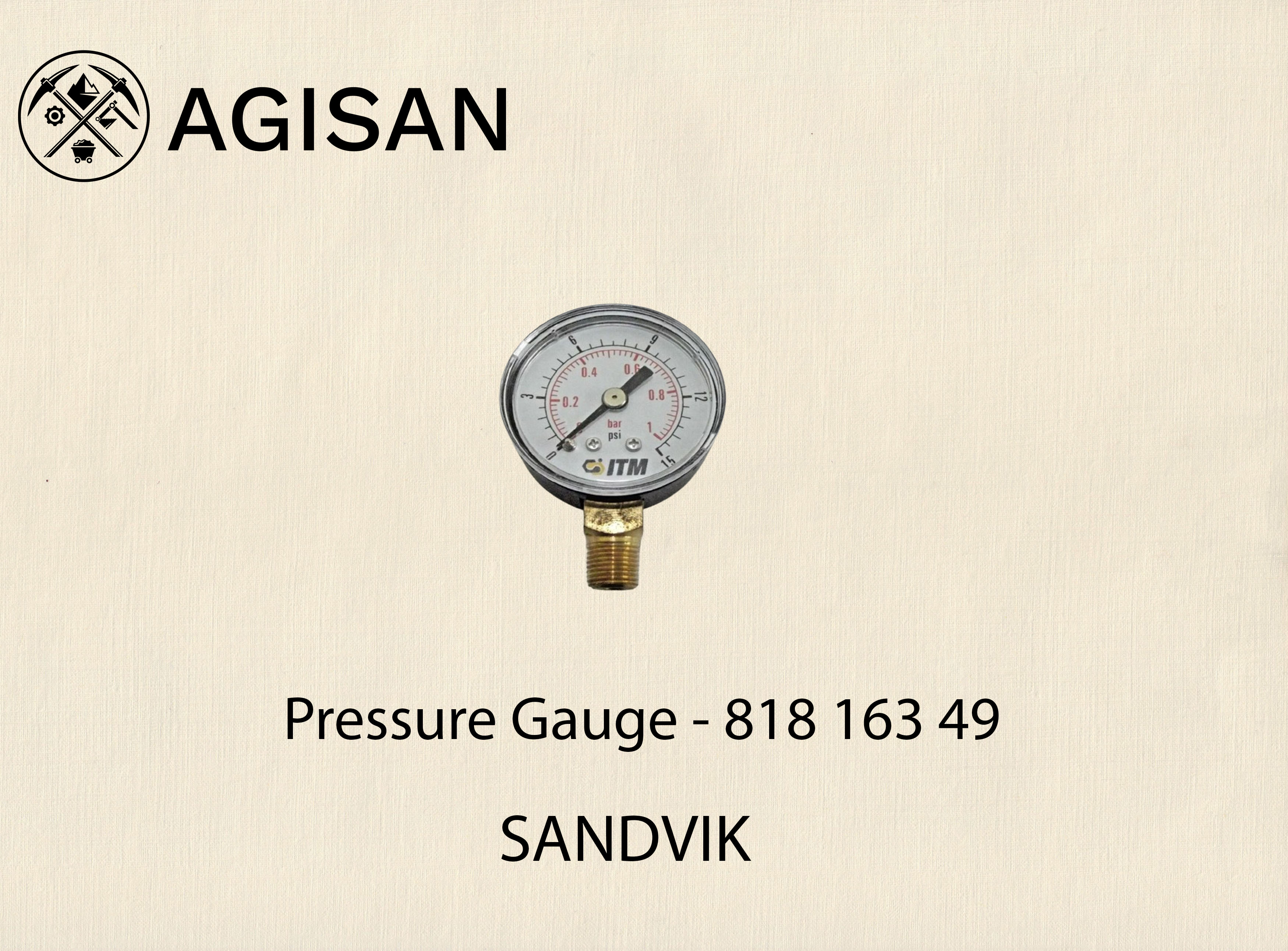 Pressure Gauge 818 163 49 