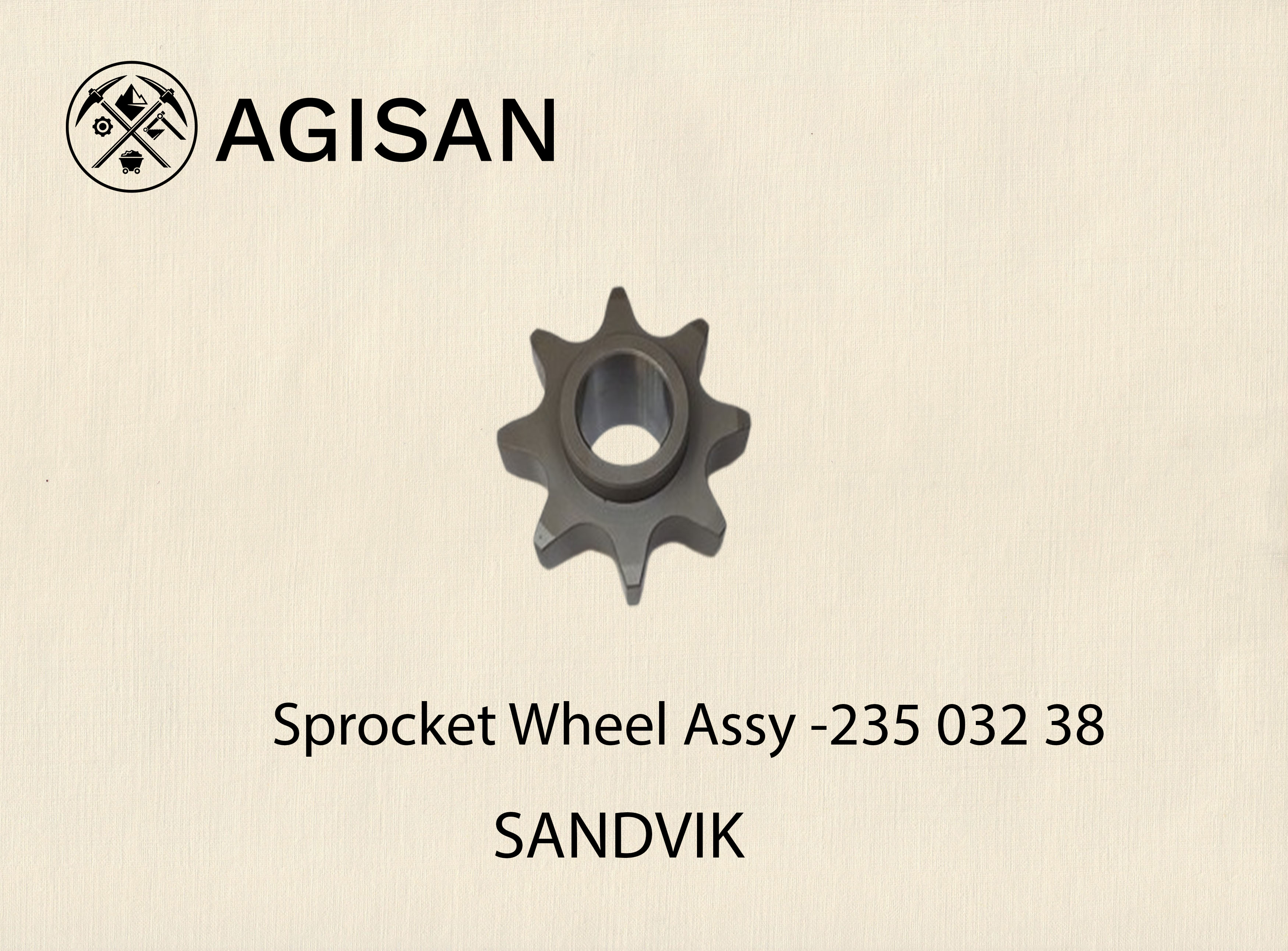 Sprocket Wheel Assy 235 032 38
