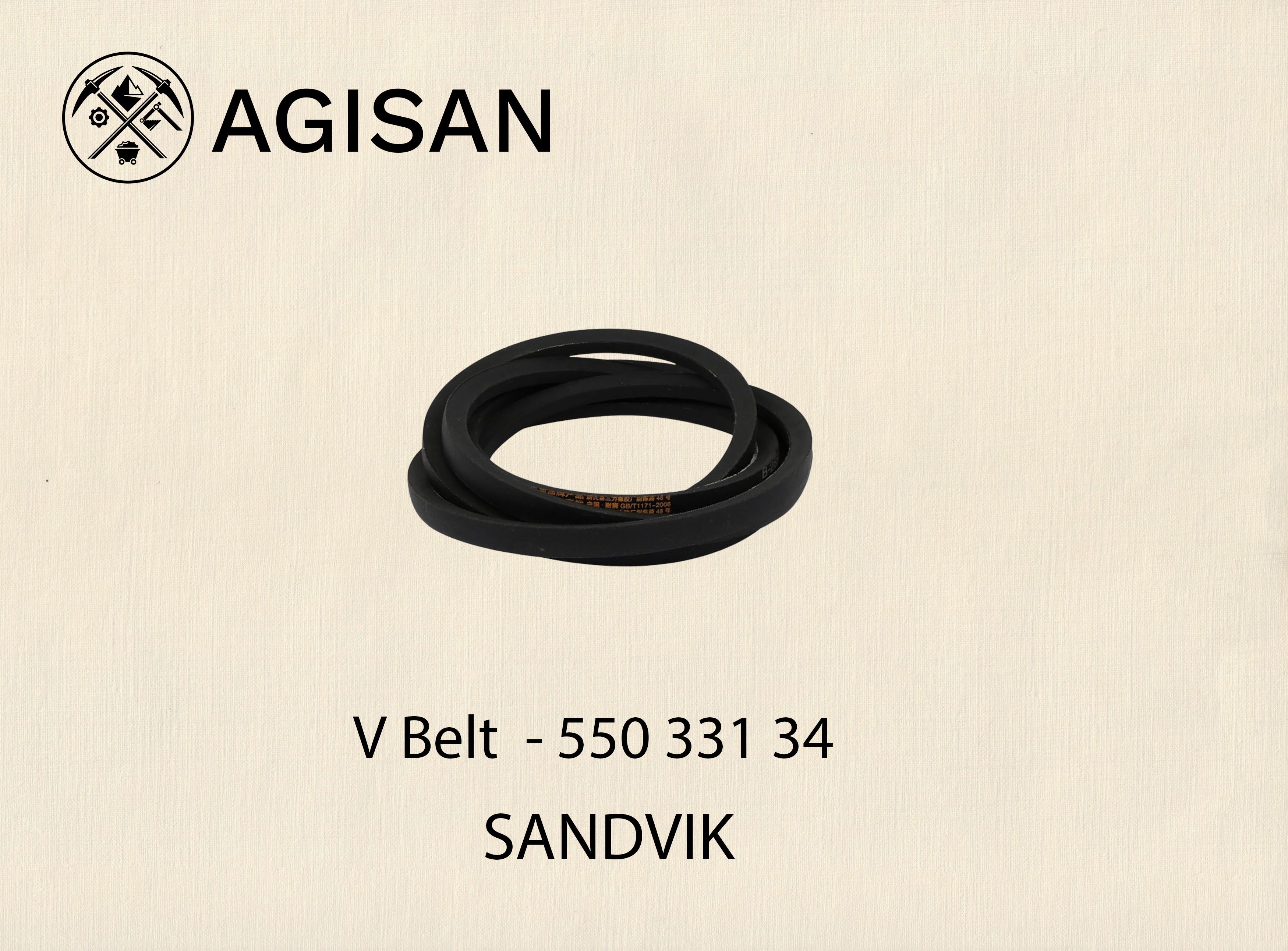 V Belt 550 331 34 